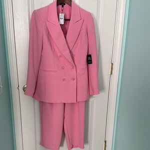 Expreas Pink Blazer and Trousers Set size S
